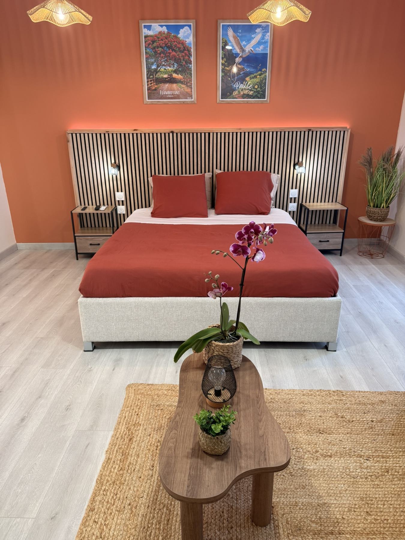 Coin bureau, télévision et dressing intégré